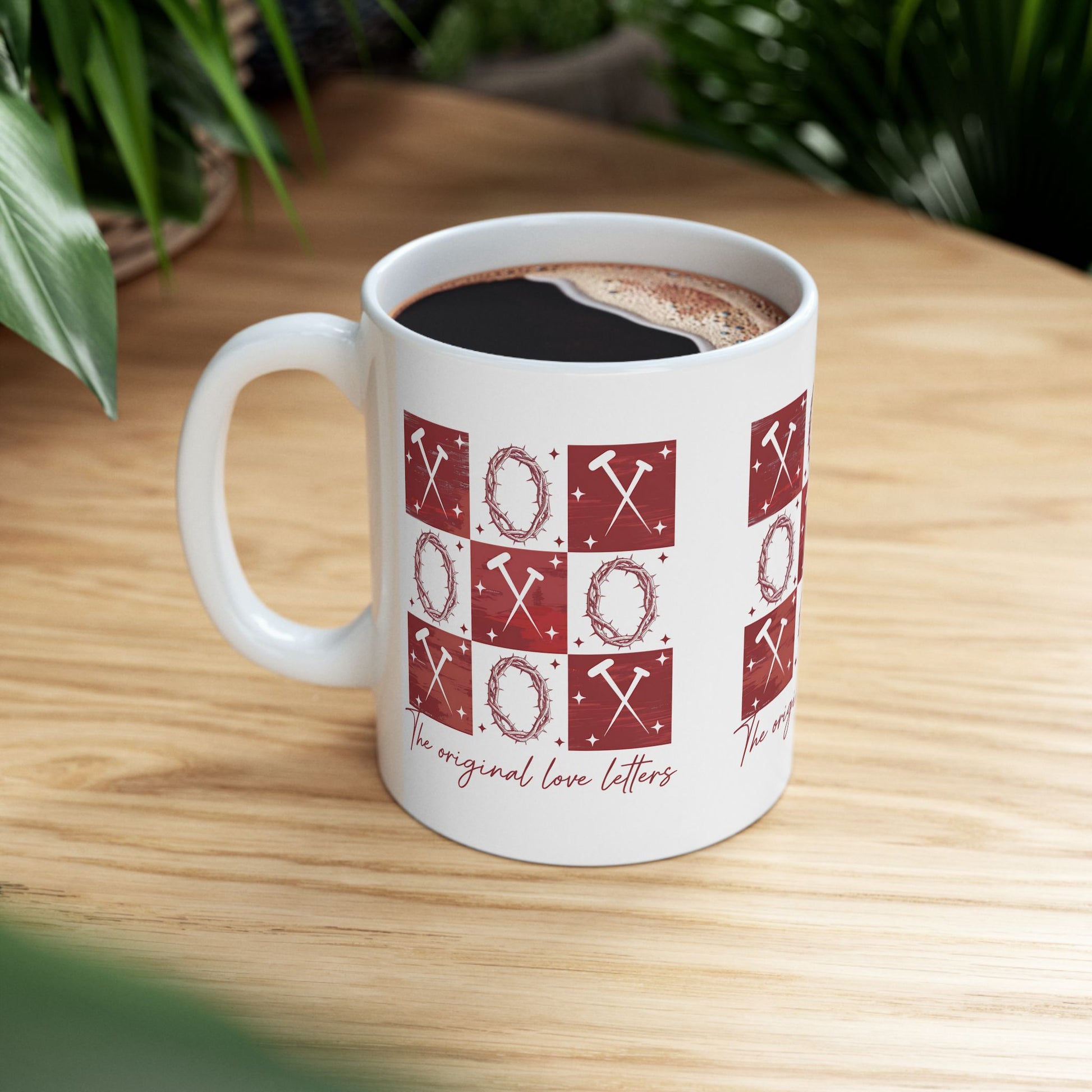 Original Love Letters Ceramic Mug, (11oz, 15oz) - Kim’s Signature Beauty & Accessories    (Store description)