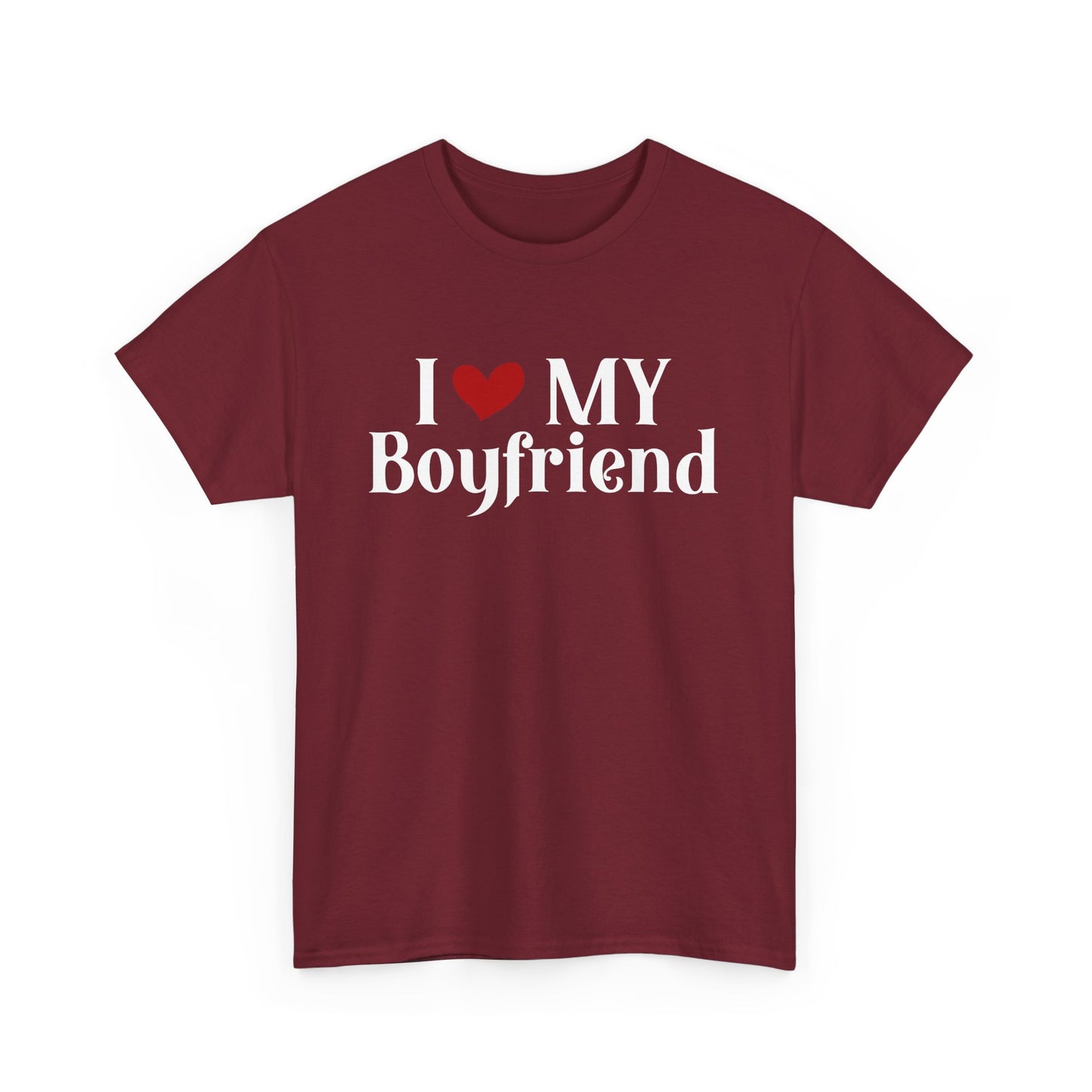 I Love My Boyfriend Shirt – Fun & Stylish Gift - Kim’s Signature Beauty & Accessories    (Store description)