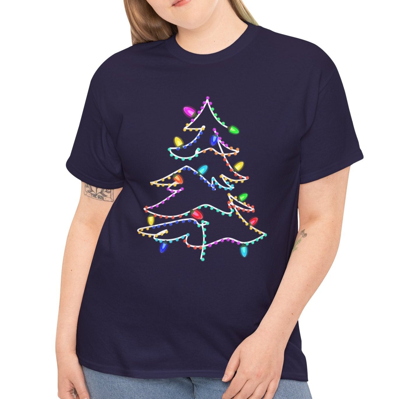 Christmas Tree Tee with Festive Lights - Kim’s Signature Beauty & Accessories    (Store description)