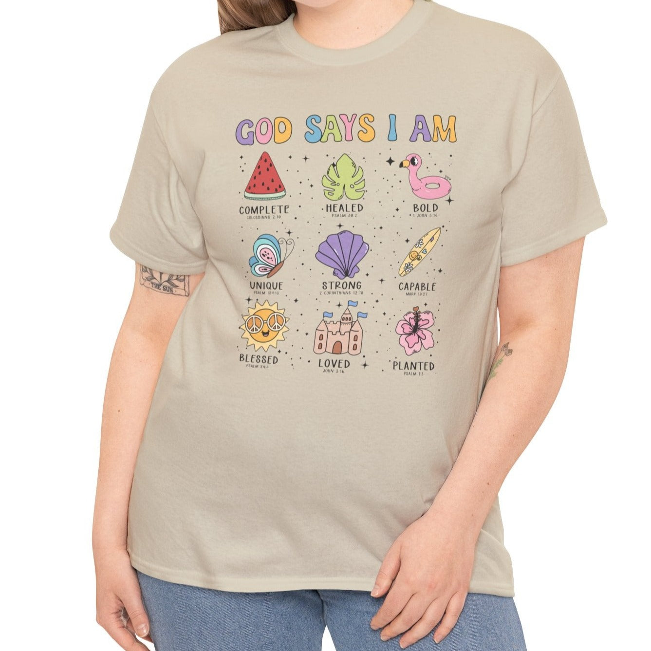 God Says I am Tee - Kim’s Signature Beauty & Accessories    (Store description)