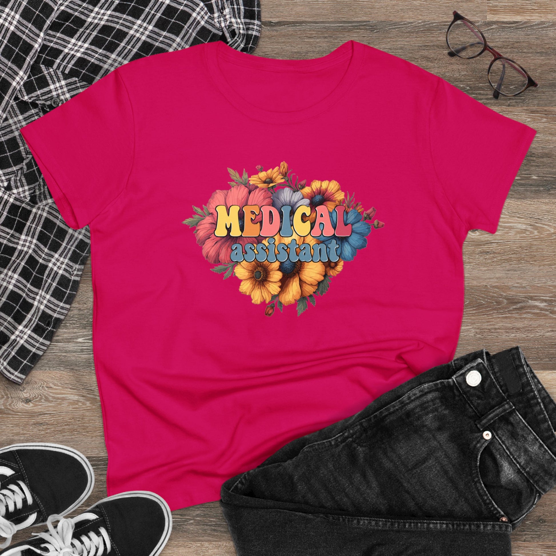 Medical Assistant Cotton Tee - Kim’s Signature Beauty & Accessories    (Store description)