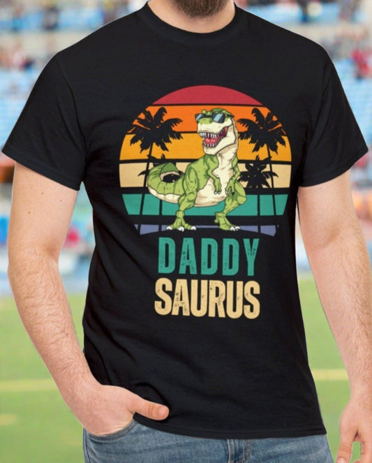 Daddysaurus T-Shirt - Fun Family Matching Tee - Kim’s Signature Beauty & Accessories    