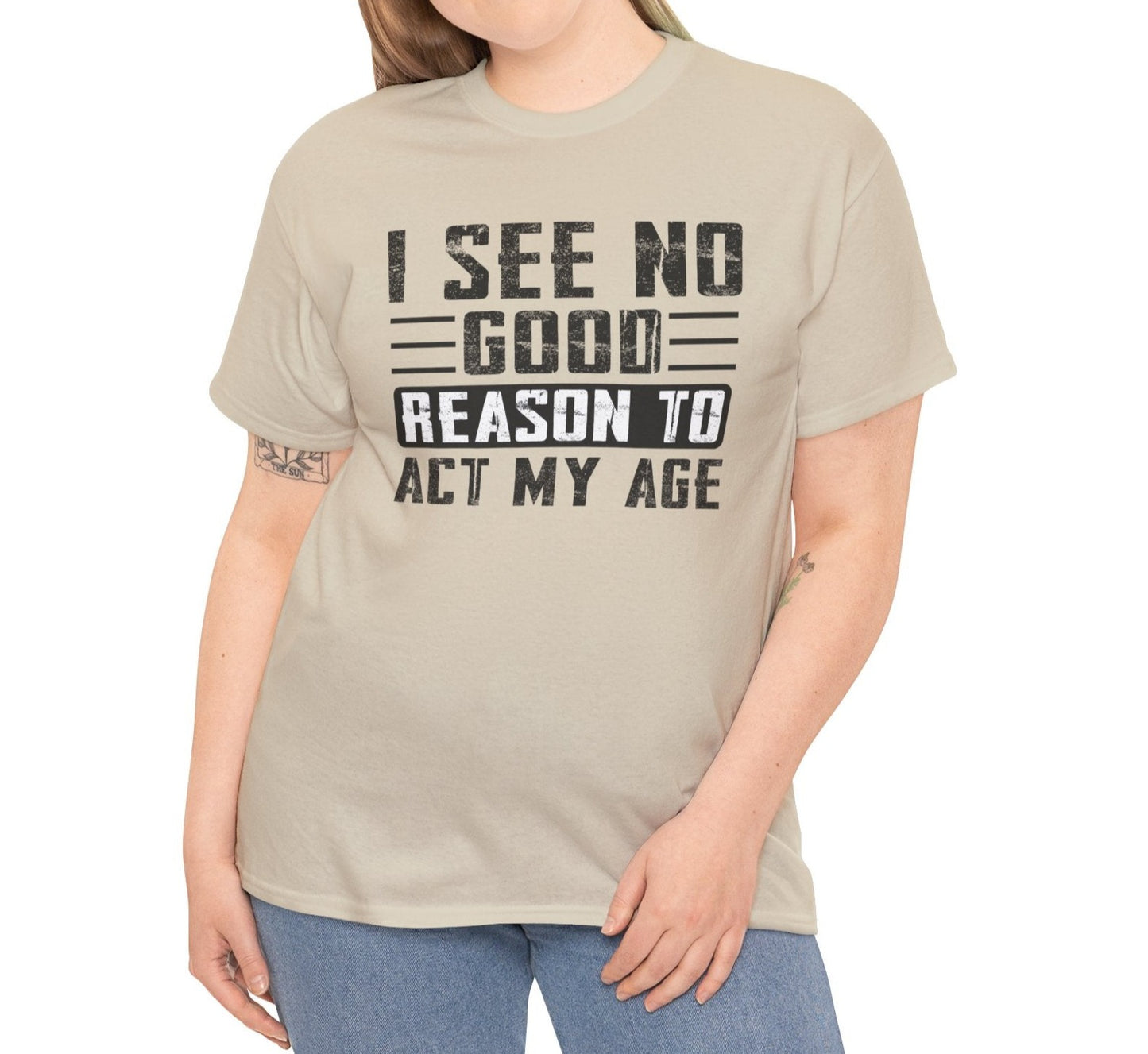 No Good Reason | Cotton Tee - Kim’s Signature Beauty & Accessories    (Store description)