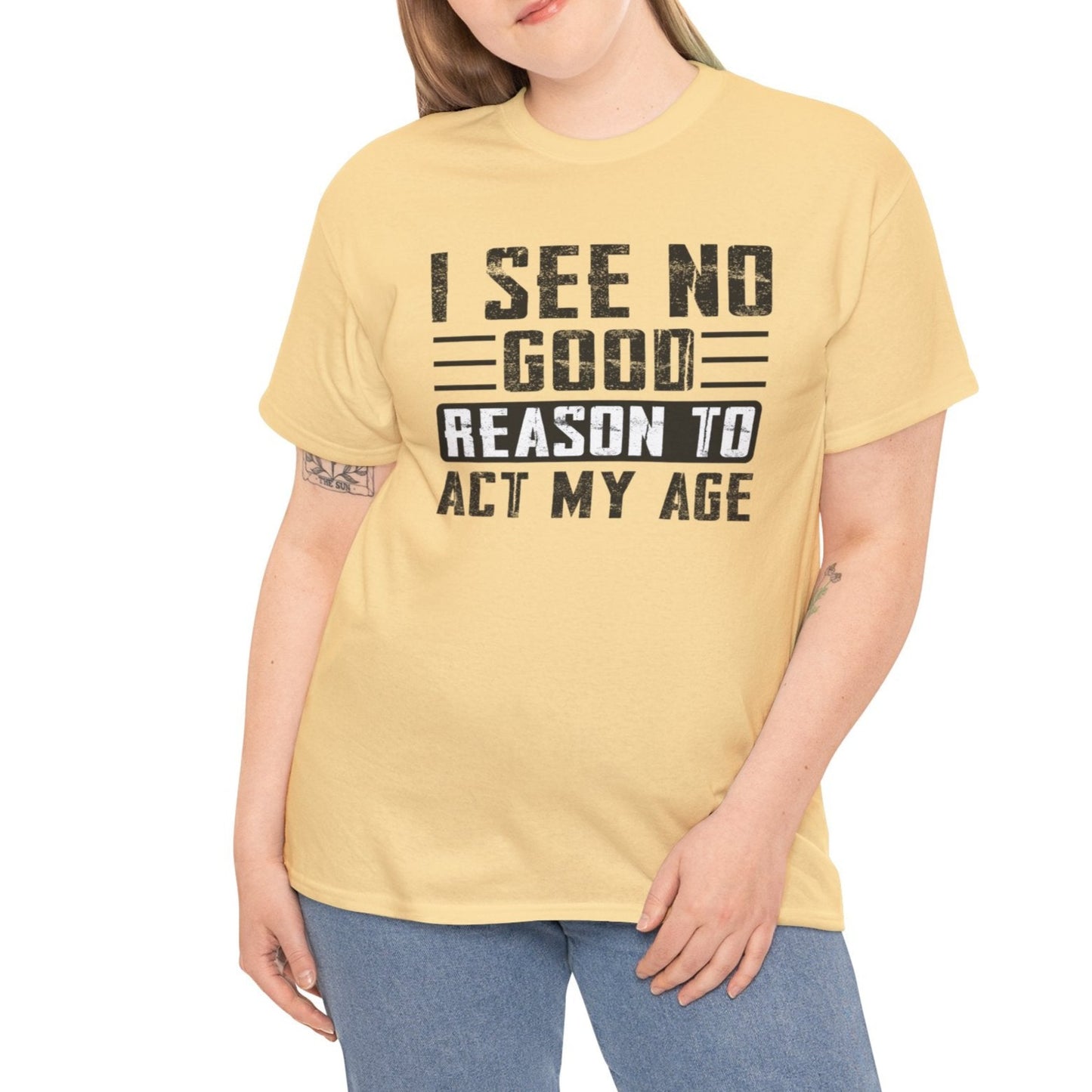 No Good Reason | Cotton Tee - Kim’s Signature Beauty & Accessories    (Store description)