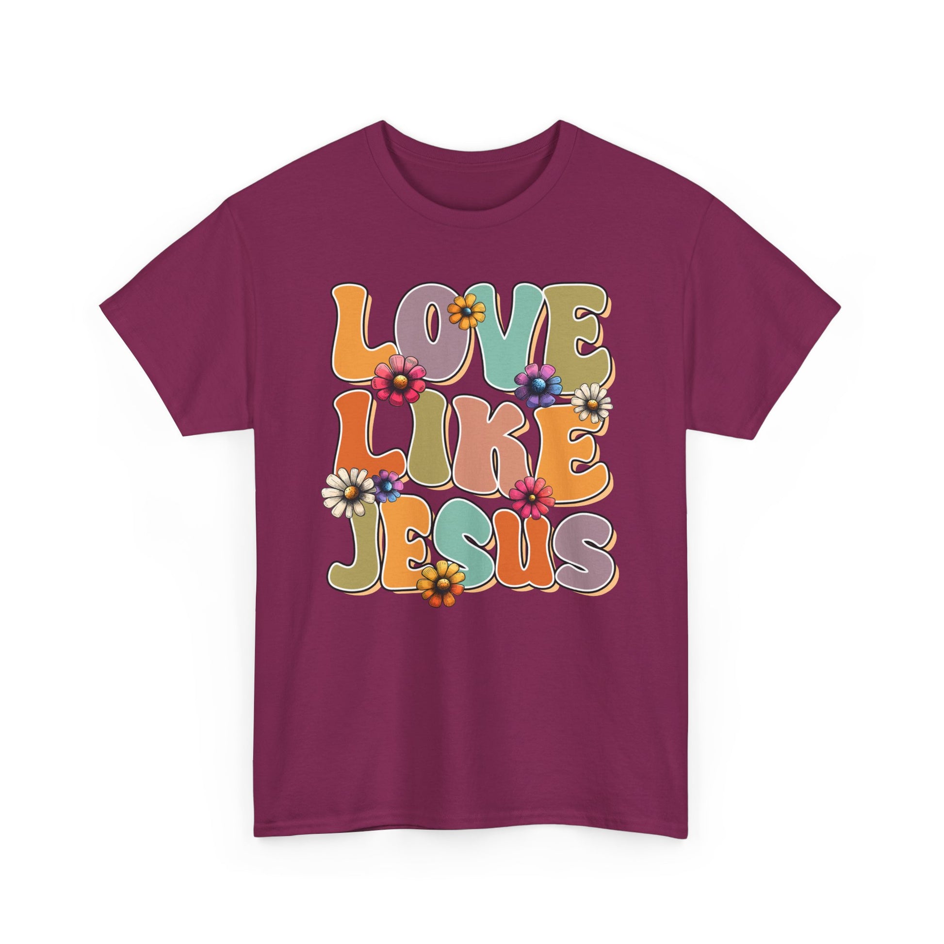 Love Like Jesus Cotton Tee - Kim’s Signature Beauty & Accessories    (Store description)