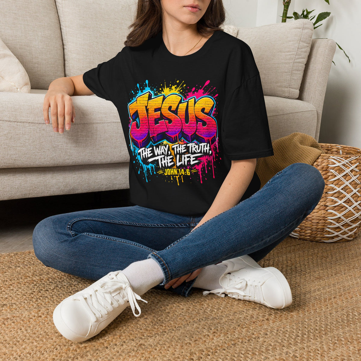 Jesus “The Way, the Truth, the Life” Christian T-Shirt