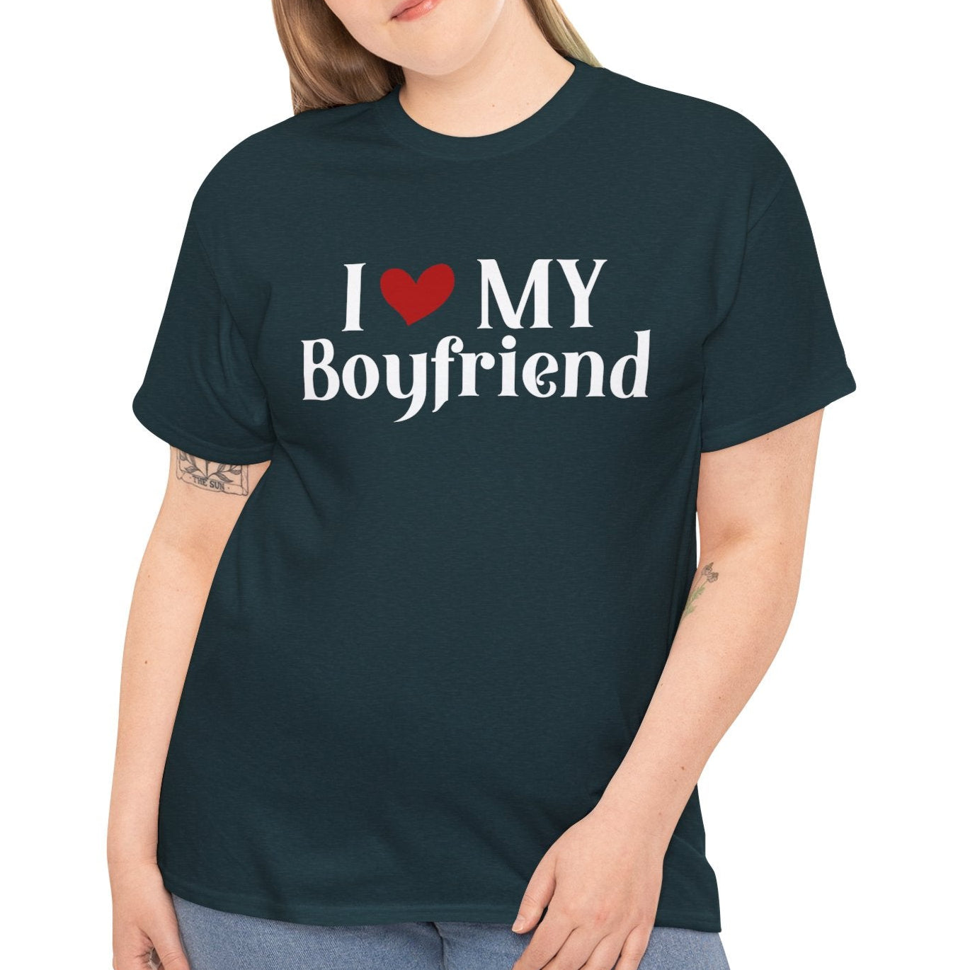 I Love My Boyfriend Shirt – Fun & Stylish Gift - Kim’s Signature Beauty & Accessories    (Store description)