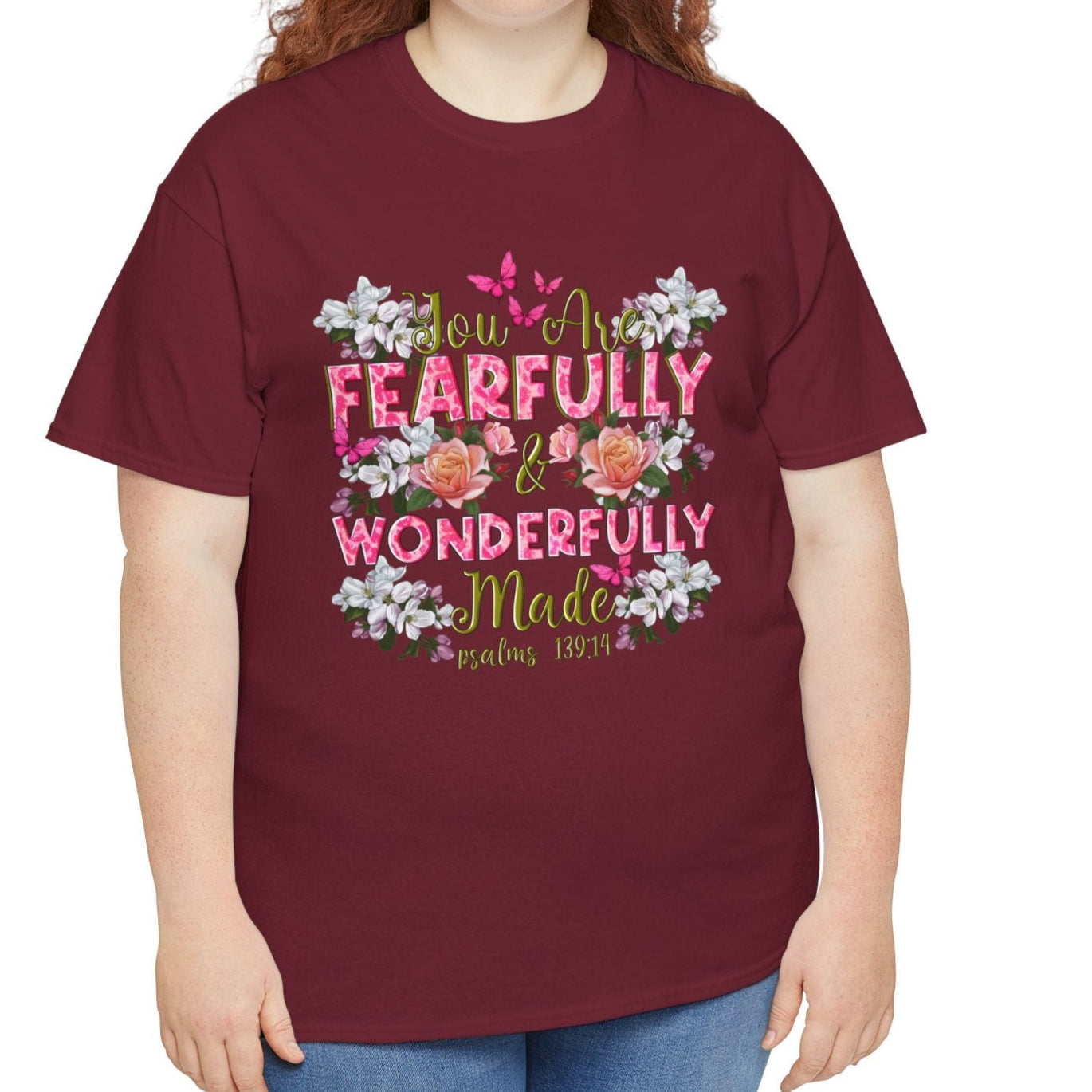 Fearfully & Wonderfully Made Tee - Kim’s Signature Beauty & Accessories    (Store description)