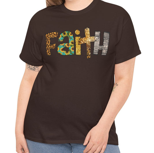 Faith | Cotton Tee - Kim’s Signature Beauty & Accessories    