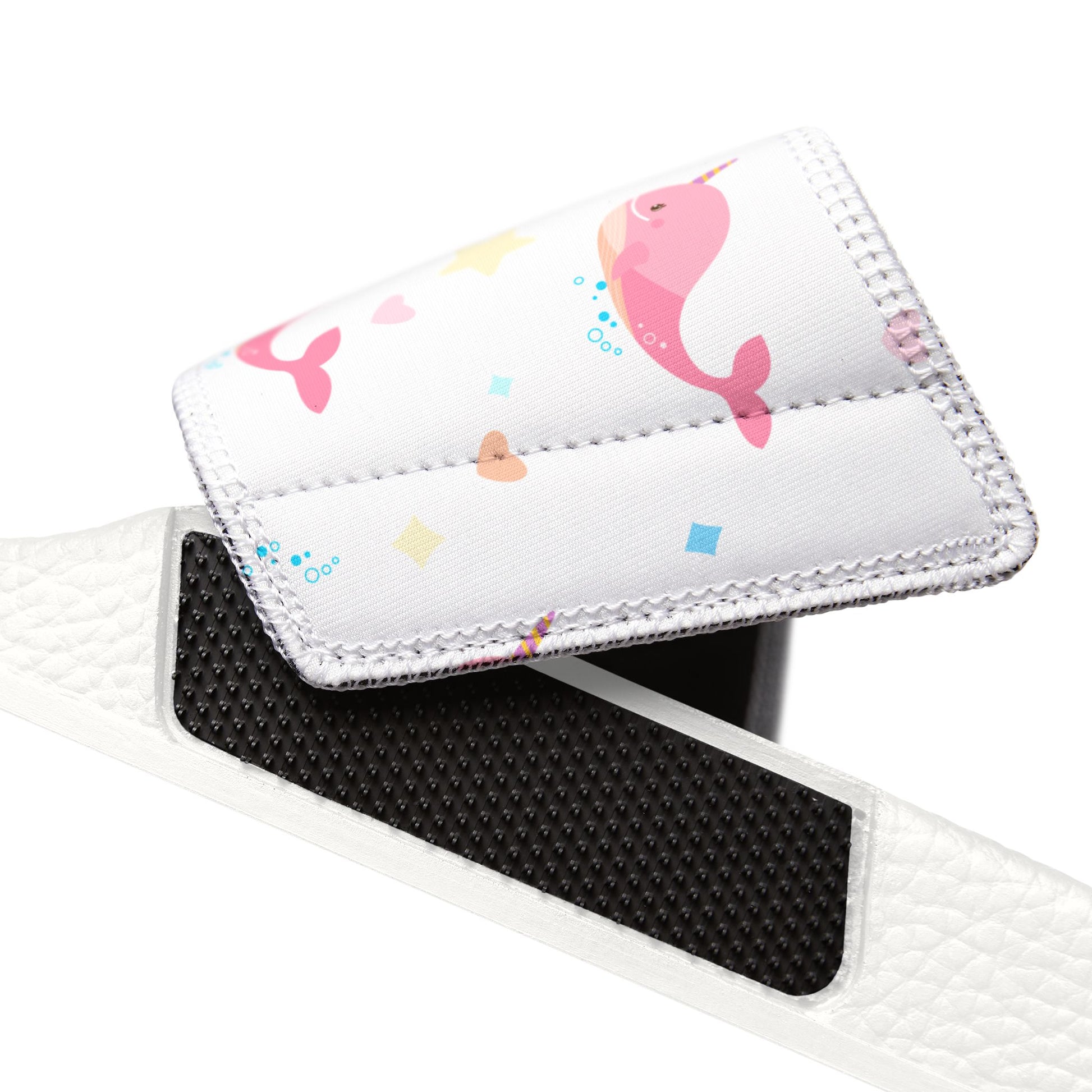 Youth Whale Print Removable-Strap Sandals - Fun Summer Footwear for Kids - Kim’s Signature Beauty & Accessories    (Store description)