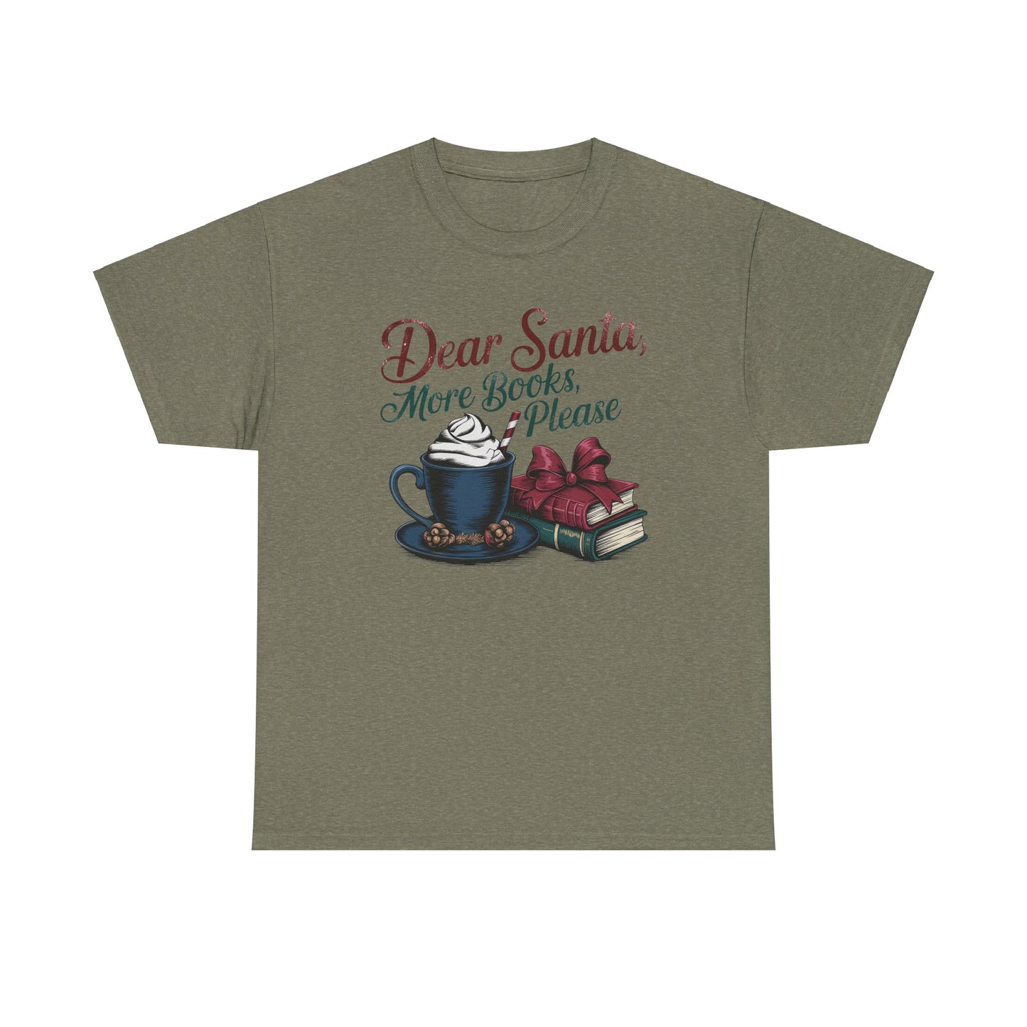 Dear Santa, More Books Please Tee - Kim’s Signature Beauty & Accessories    (Store description)