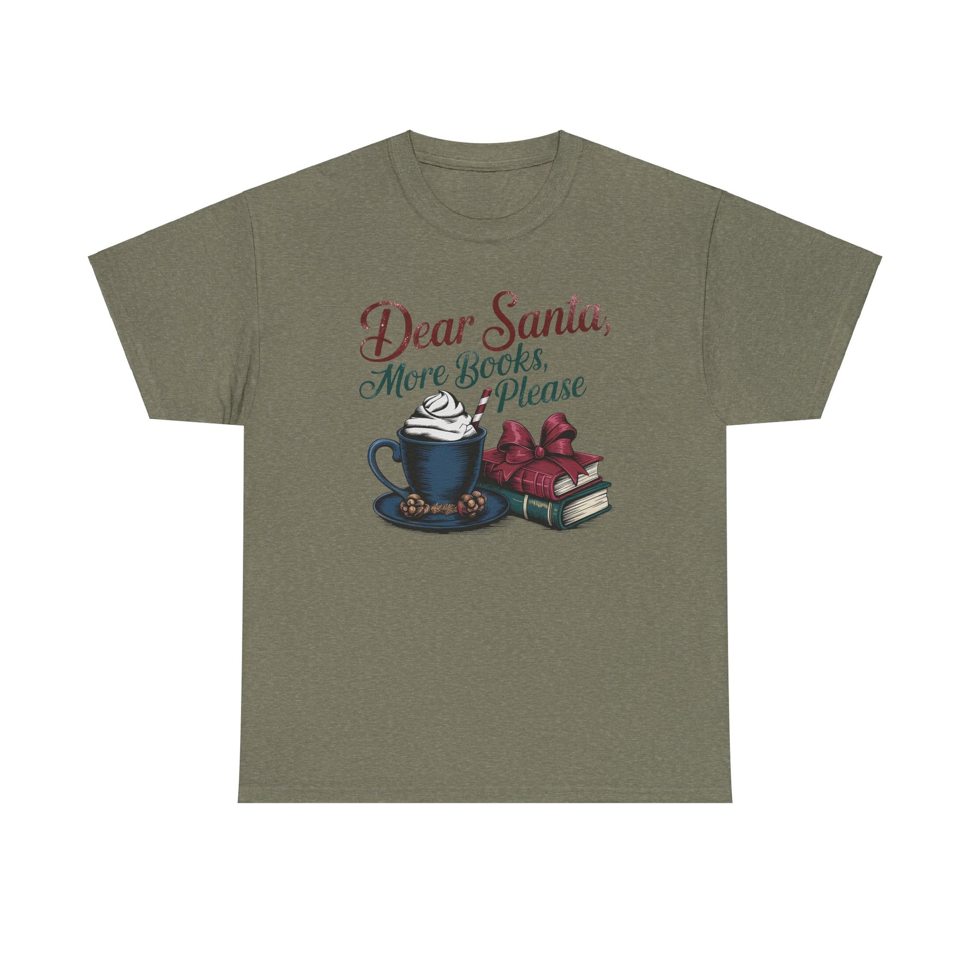 Dear Santa, More Books Please Tee - Kim’s Signature Beauty & Accessories    (Store description)