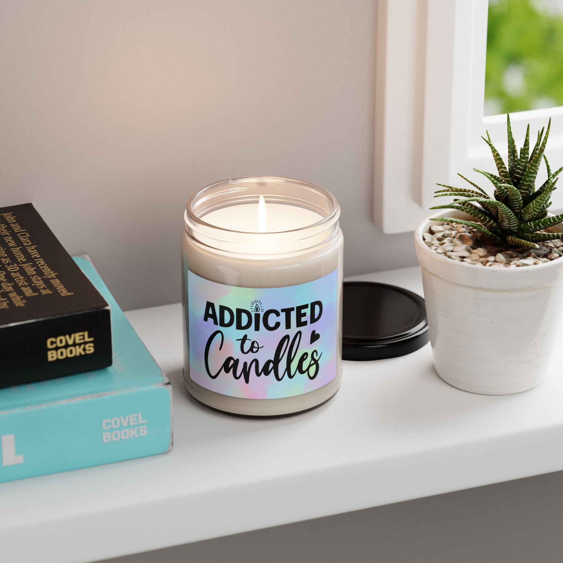 Addicted to Candles Scented Soy Candle, 9oz - Kim’s Signature Beauty & Accessories    (Store description)