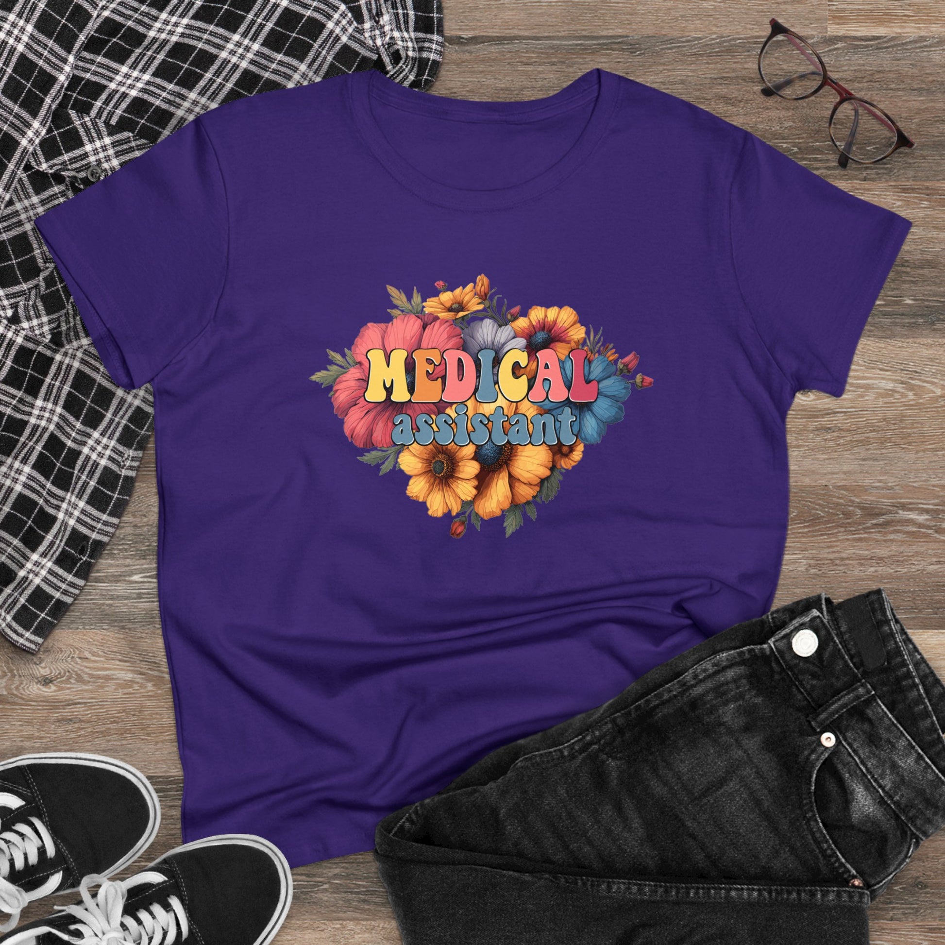 Medical Assistant Cotton Tee - Kim’s Signature Beauty & Accessories    (Store description)