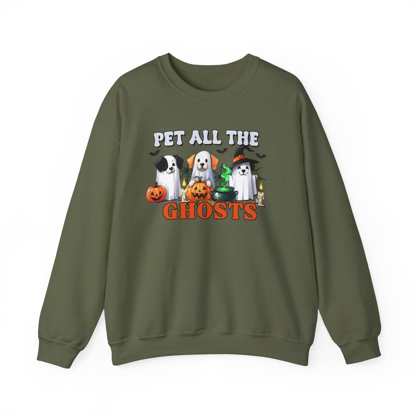 Pet All the Ghosts Sweatshirt - Kim’s Signature Beauty & Accessories    