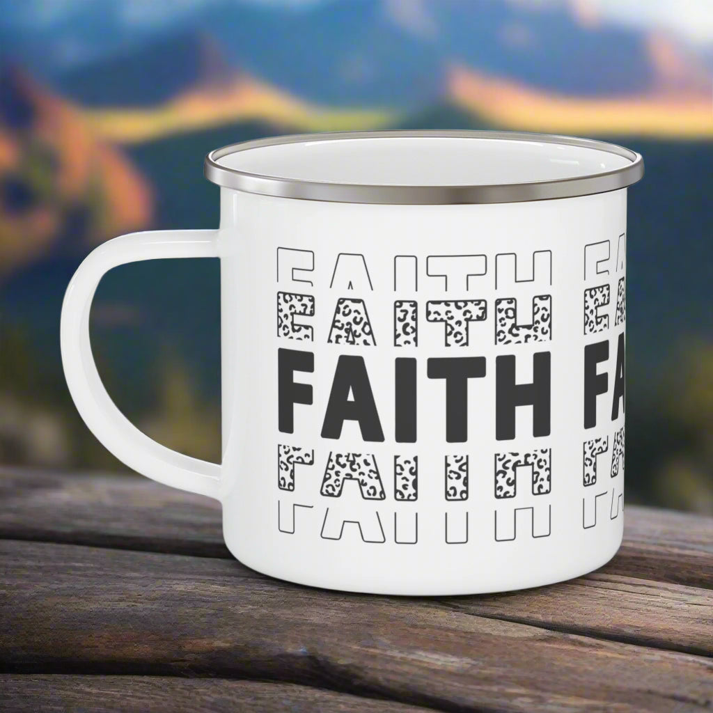 Unwavering Faith Camping Mug - Kim’s Signature Beauty & Accessories    (Store description)