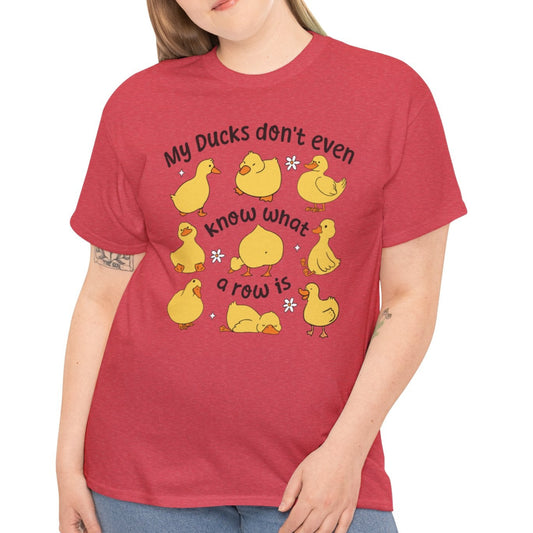 My Ducks Don’t Know What a Row Is – Funny Chaos Tee - Kim’s Signature Beauty & Accessories    (Store description)