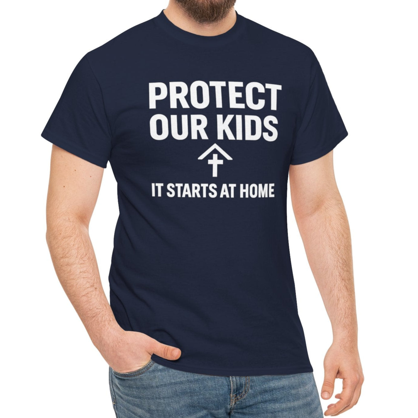 Protect Our Kids Awareness T-Shirt – It Starts at Home