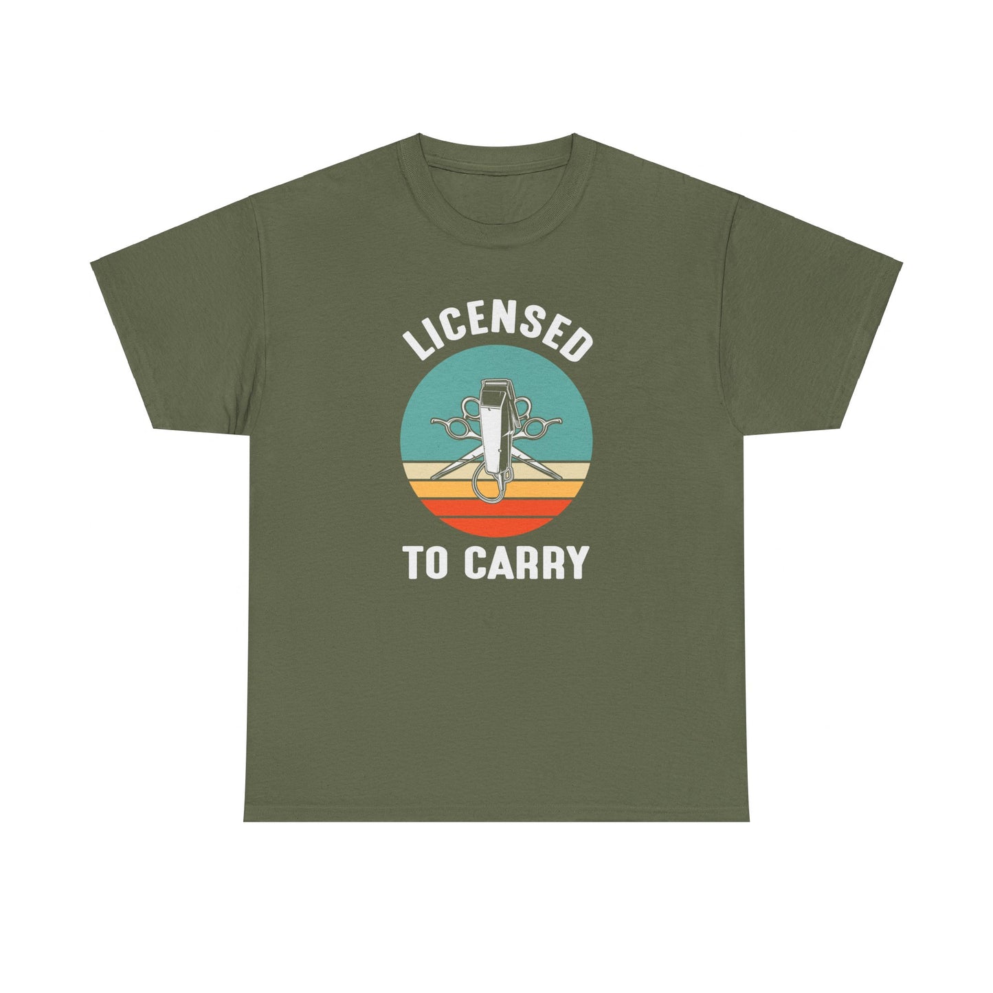 Licensed To Carry Barber |Cotton Tee - Kim’s Signature Beauty & Accessories    (Store description)