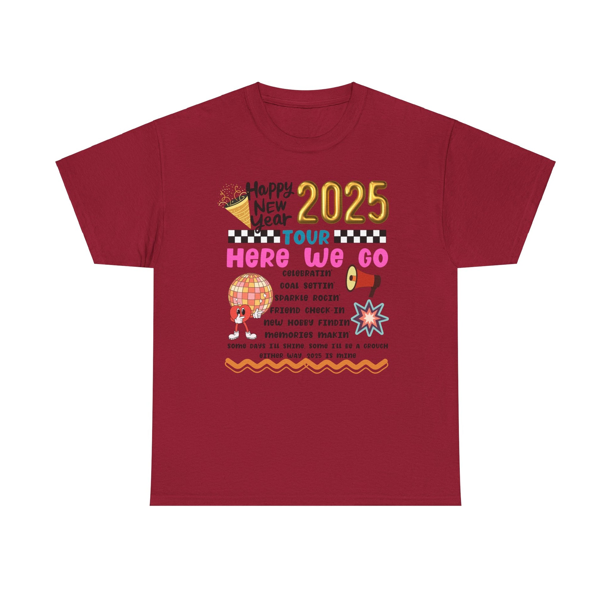 Happy New Year Tour 2025 Tee - Kim’s Signature Beauty & Accessories    (Store description)