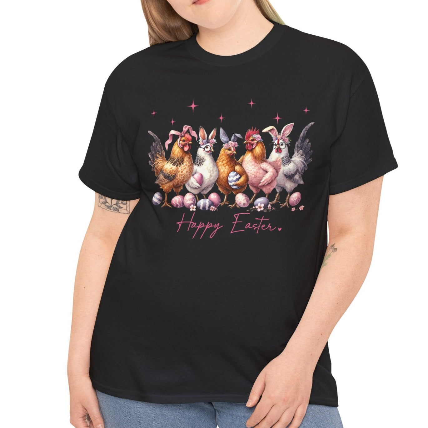 Clucking Good Easter - Cute Chickens with Bunny Ears Tee 🐔🐰 - Kim’s Signature Beauty & Accessories    (Store description)