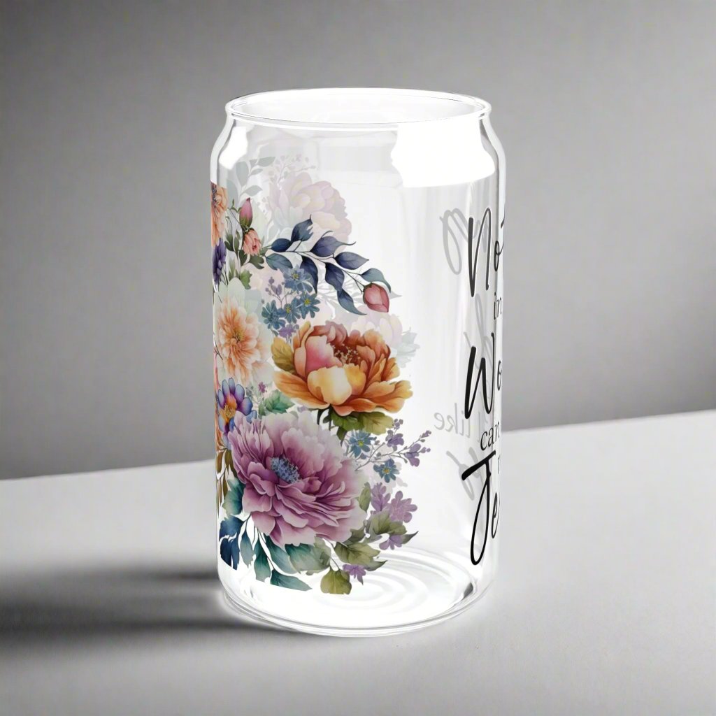 Nothing In This World Sipper Glass - Kim’s Signature Beauty & Accessories    (Store description)