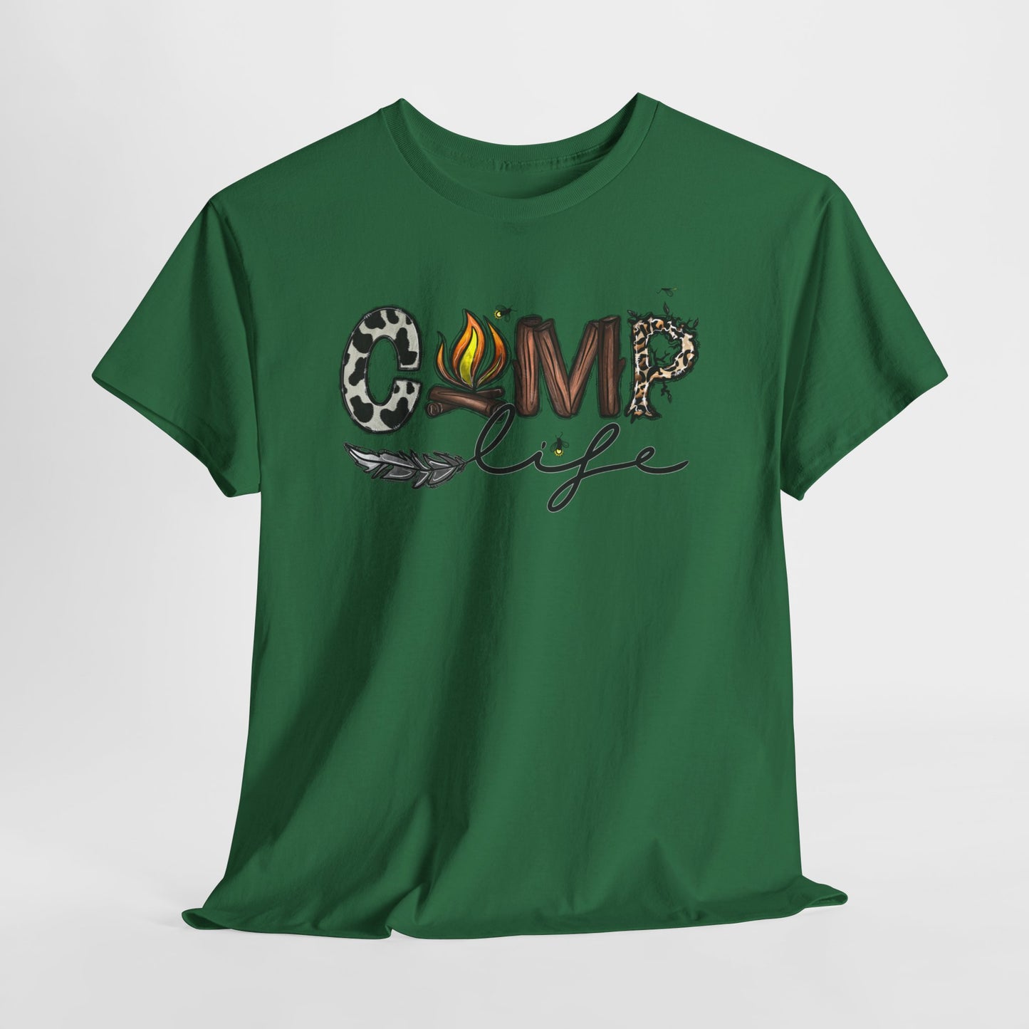 Camp Life | Cotton Tee - Kim’s Signature Beauty & Accessories    (Store description)