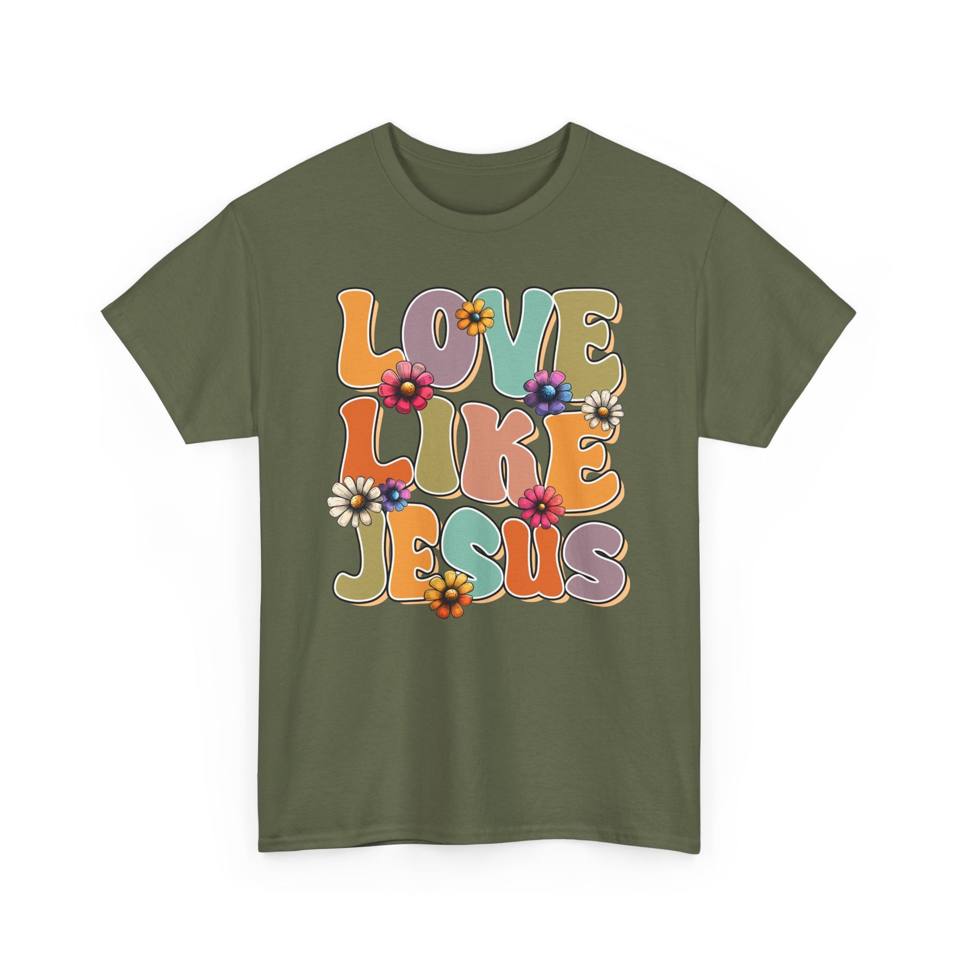 Love Like Jesus Cotton Tee - Kim’s Signature Beauty & Accessories    (Store description)