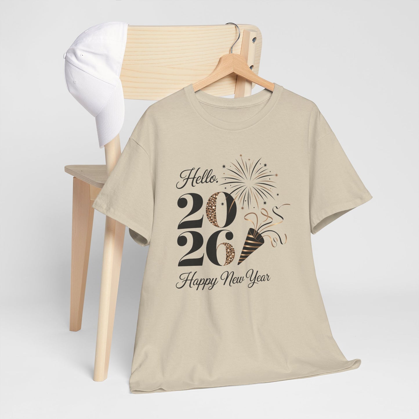New Year Celebration Tee - 2026 Happy New Year T-Shirt - Kim’s Signature Beauty & Accessories    
