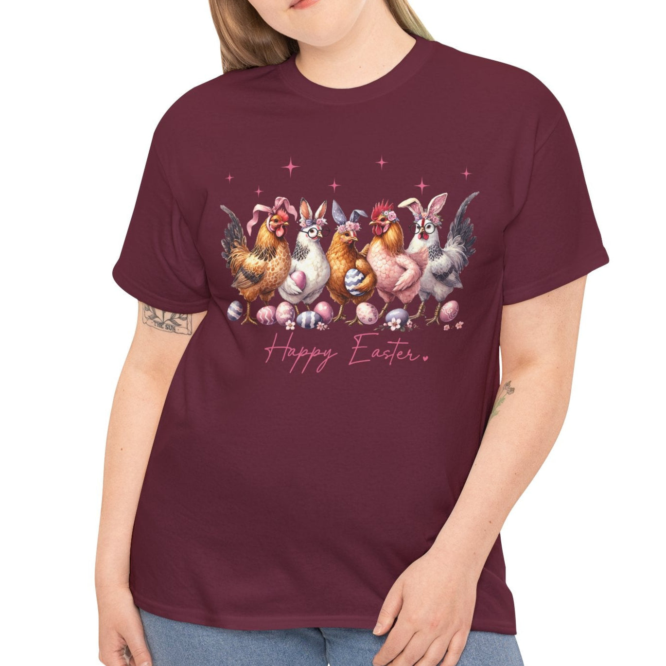 Clucking Good Easter - Cute Chickens with Bunny Ears Tee 🐔🐰 - Kim’s Signature Beauty & Accessories    (Store description)