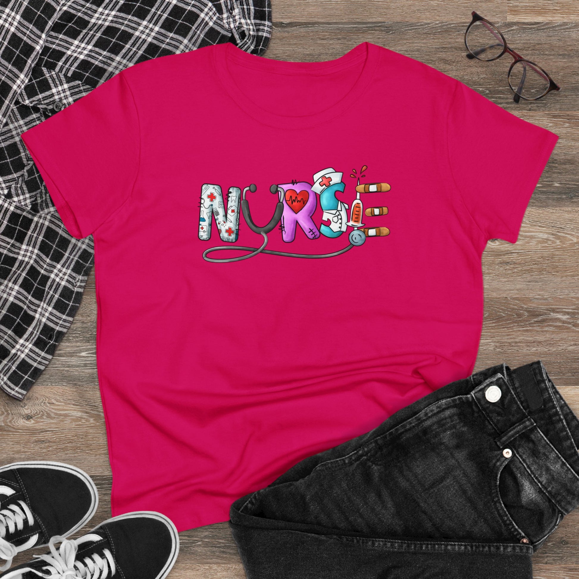 Nurse Passion | Cotton Tee - Kim’s Signature Beauty & Accessories    (Store description)