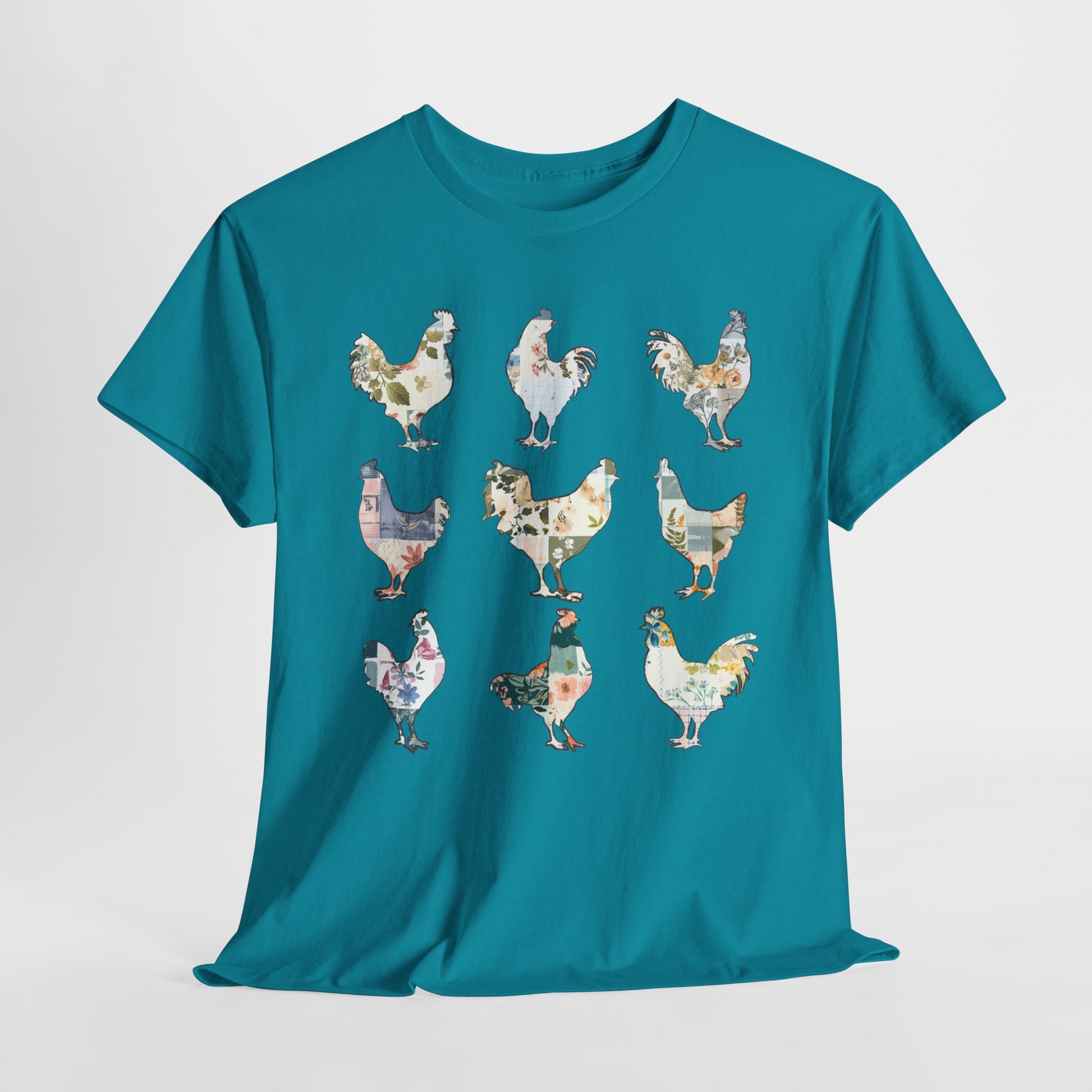Boho Chickens | Cotton Tee - Kim’s Signature Beauty & Accessories    (Store description)