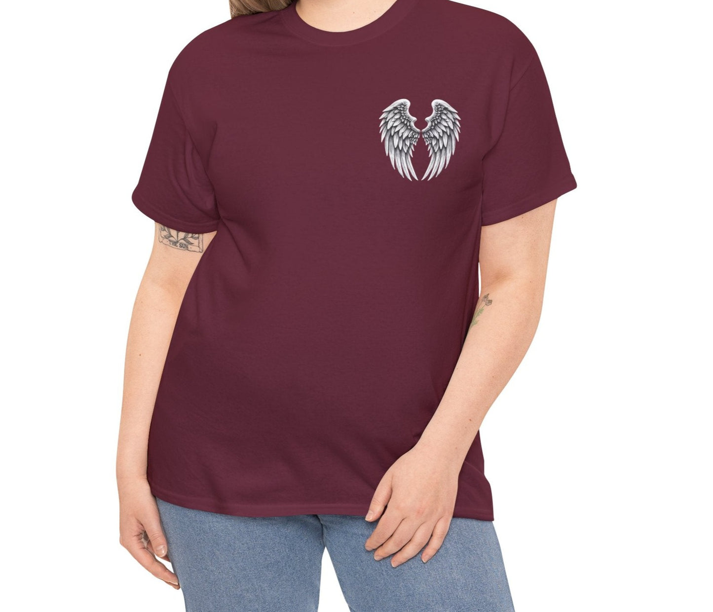Mom, My Guardian Angel - Tee - Kim’s Signature Beauty & Accessories    