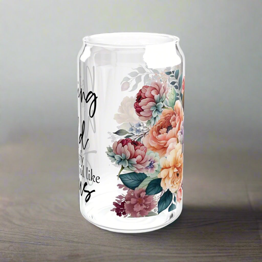 Nothing In This World Sipper Glass - Kim’s Signature Beauty & Accessories    (Store description)