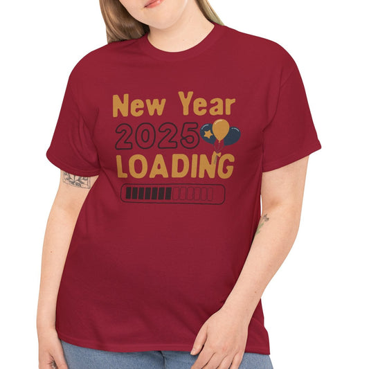 New Year 2025 Loading T-Shirt - Kim’s Signature Beauty & Accessories    (Store description)