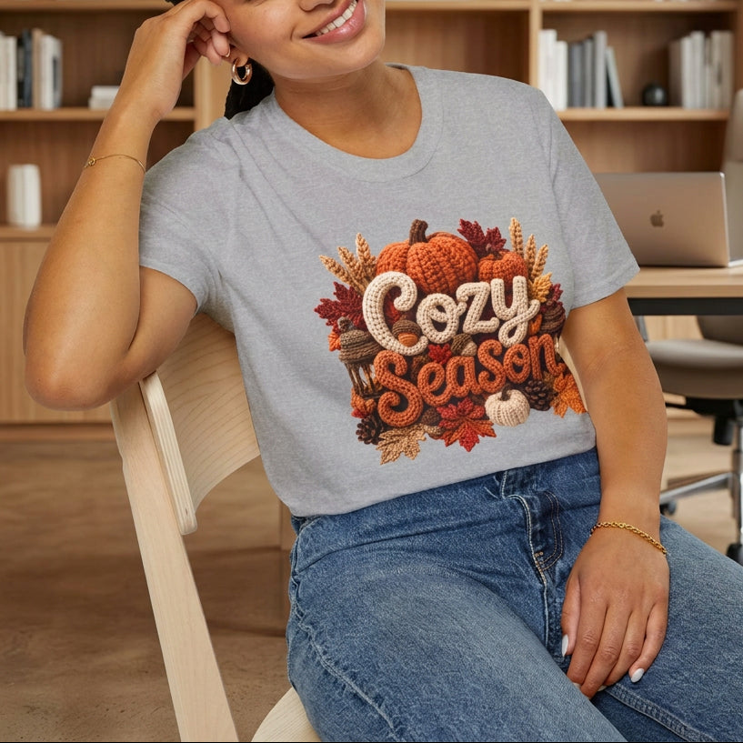 Cozy Season Pumpkin Fall T-Shirt