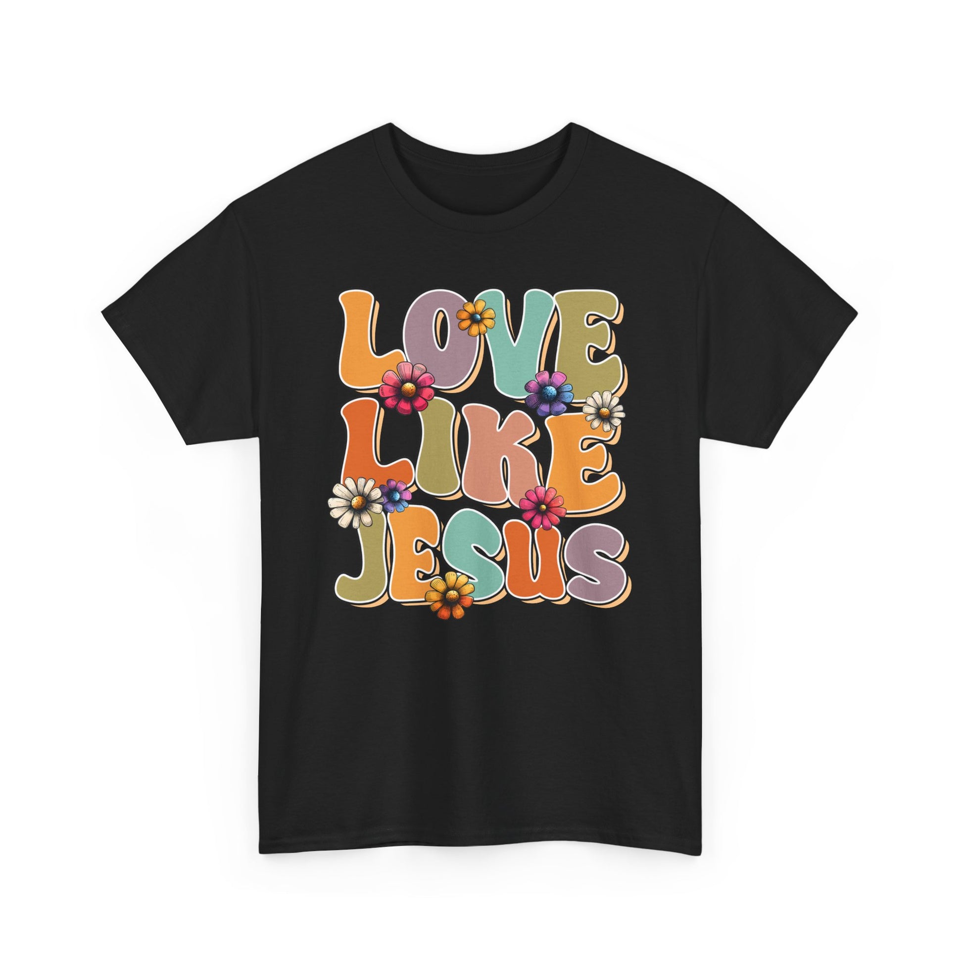 Love Like Jesus Cotton Tee - Kim’s Signature Beauty & Accessories    (Store description)