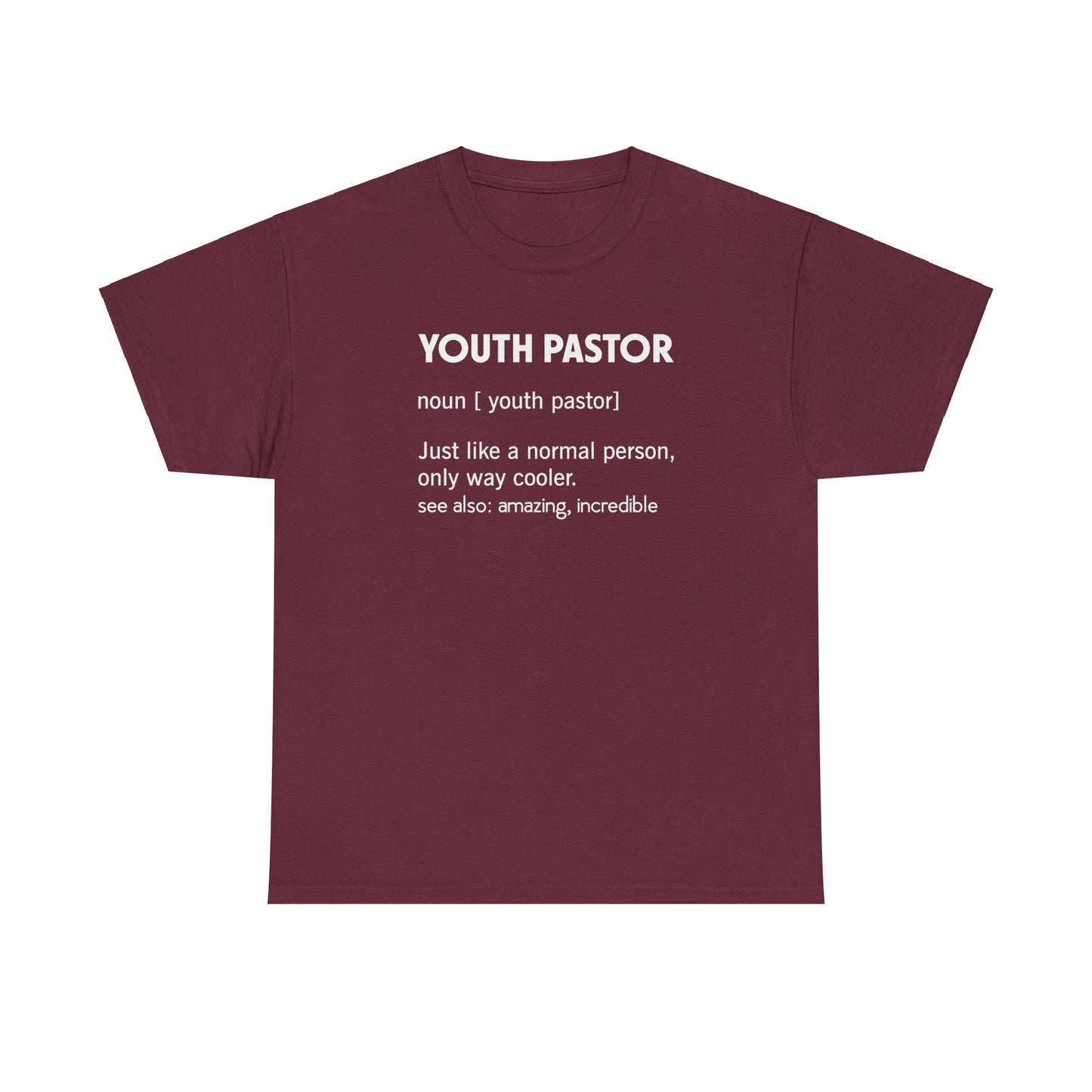 Youth Pastor Noun Tee - Kim’s Signature Beauty & Accessories    (Store description)