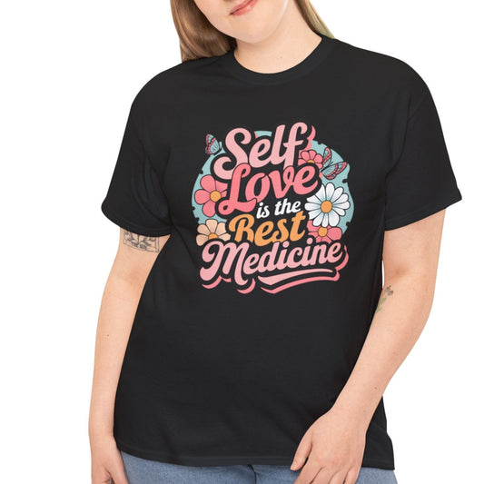 Self-Love is the Best Medicine Tee - Kim’s Signature Beauty & Accessories    (Store description)