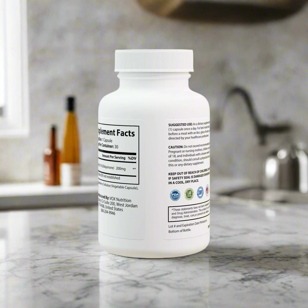 CoQ10 (Ubiquinone) Supplement (30 Capsules) - Kim’s Signature Beauty & Accessories    (Store description)