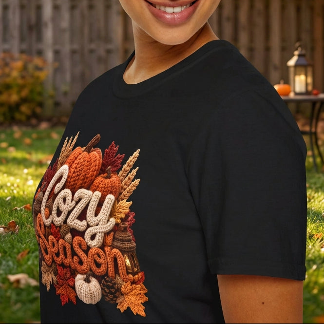 Cozy Season Pumpkin Fall T-Shirt