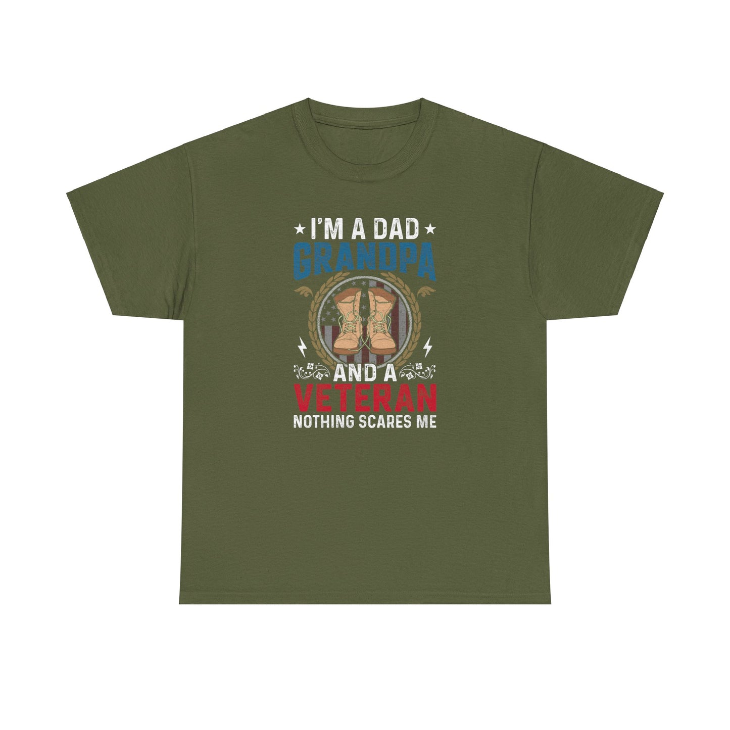 Dad, Grandpa, Veteran | Cotton Tee - Kim’s Signature Beauty & Accessories    (Store description)