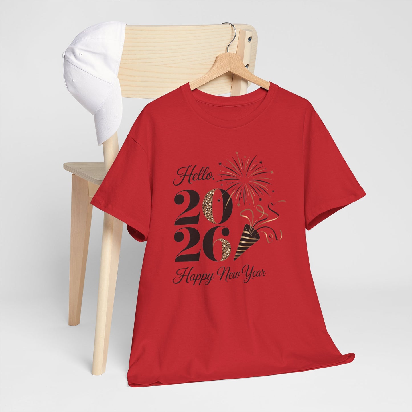 New Year Celebration Tee - 2026 Happy New Year T-Shirt - Kim’s Signature Beauty & Accessories    