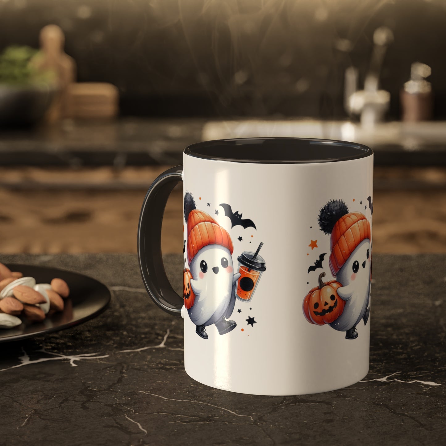 Happy Ghost Colorful Mugs, 11oz - Kim’s Signature Beauty & Accessories    