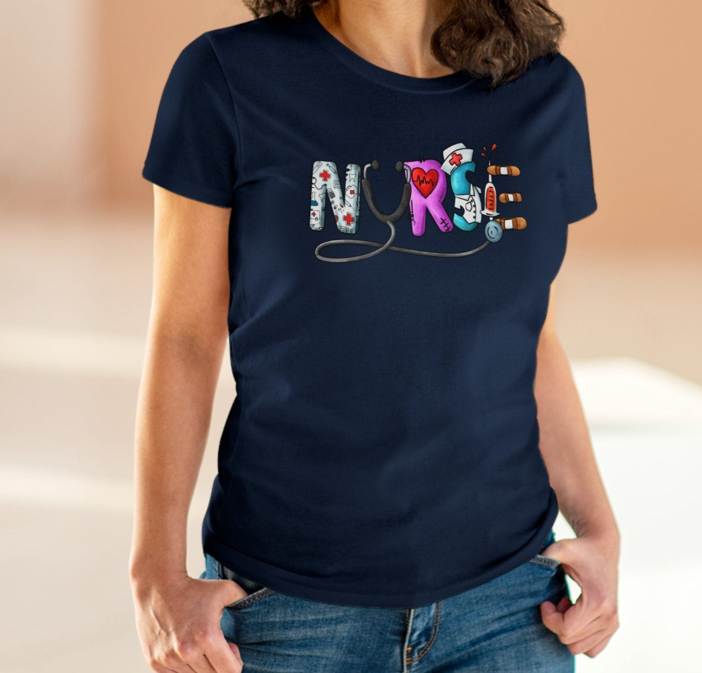 Nurse Passion | Cotton Tee - Kim’s Signature Beauty & Accessories    (Store description)