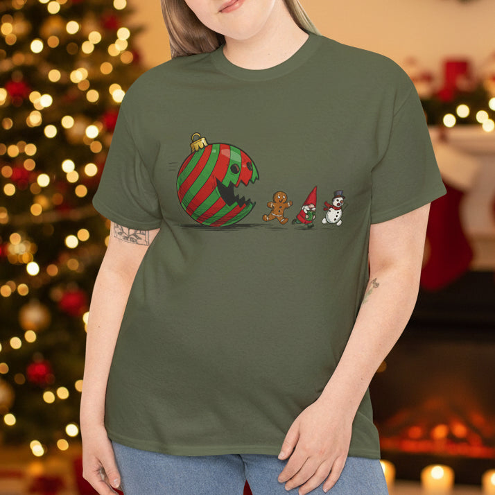 Funny Christmas Ornament Tee – Holiday Humor Unisex Shirt - Kim’s Signature Beauty & Accessories    