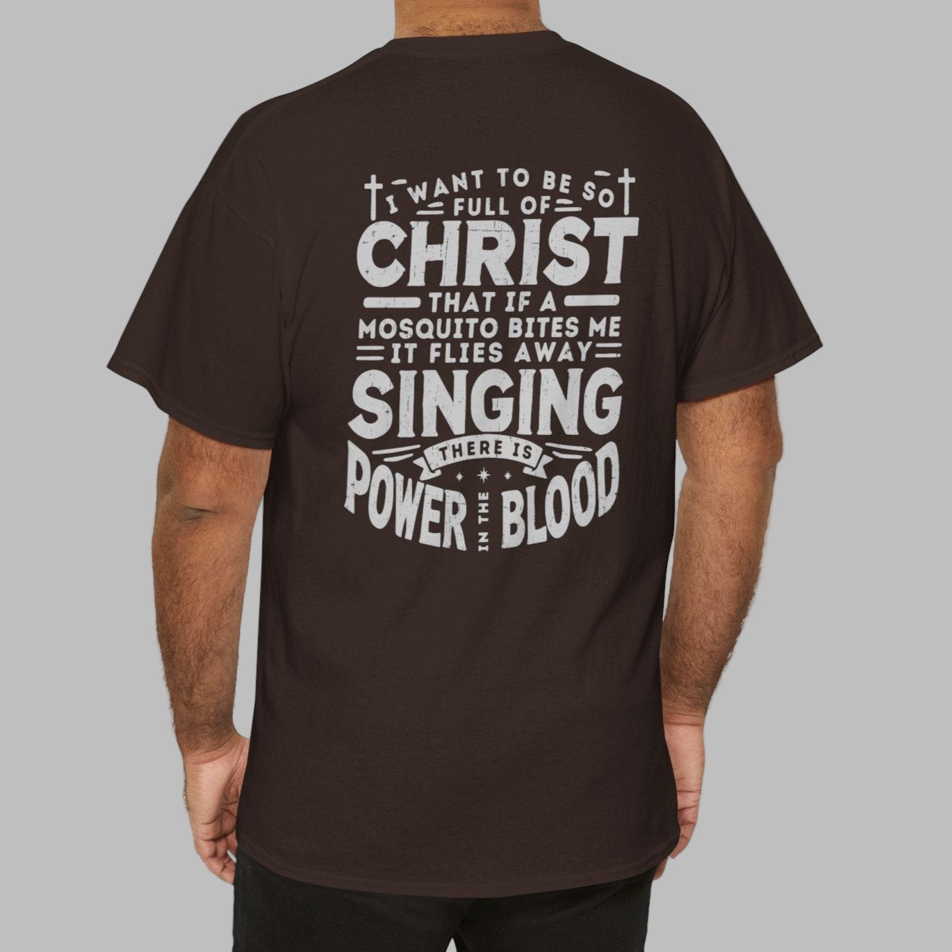 Power in the Blood Tee - Kim’s Signature Beauty & Accessories    