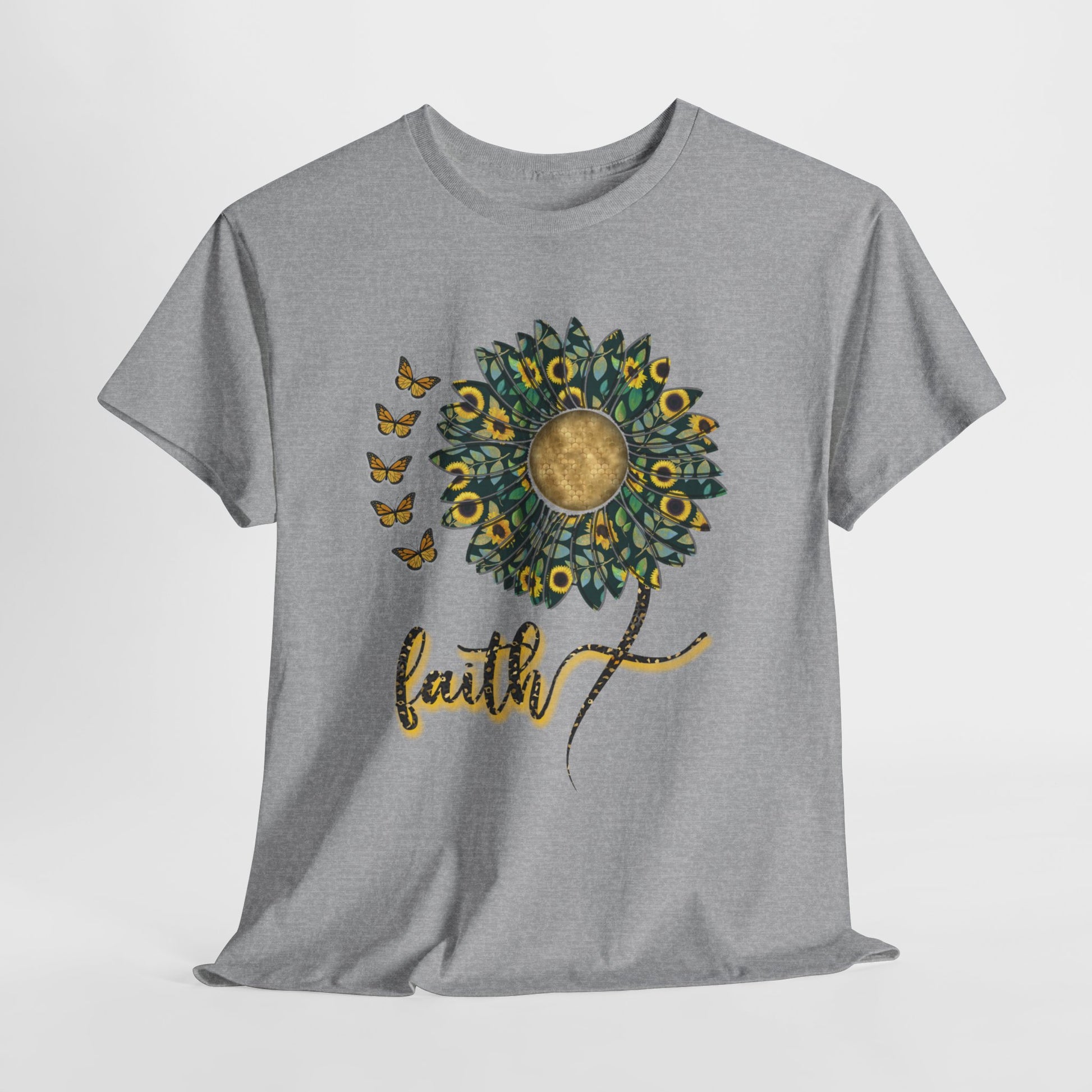 Faith & Sunflowers Tee - Kim’s Signature Beauty & Accessories    (Store description)