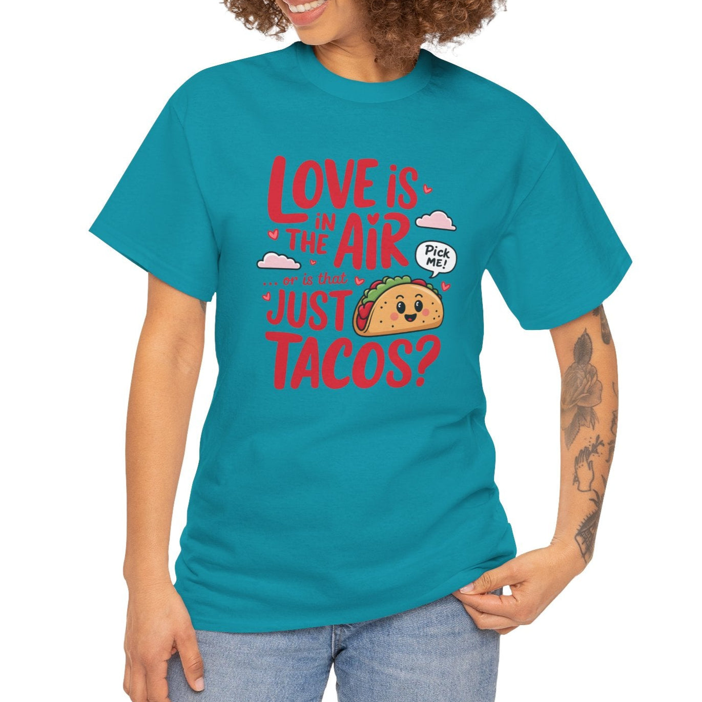 Love is in the Air, or Is It Just Tacos Tee - Kim’s Signature Beauty & Accessories    (Store description)