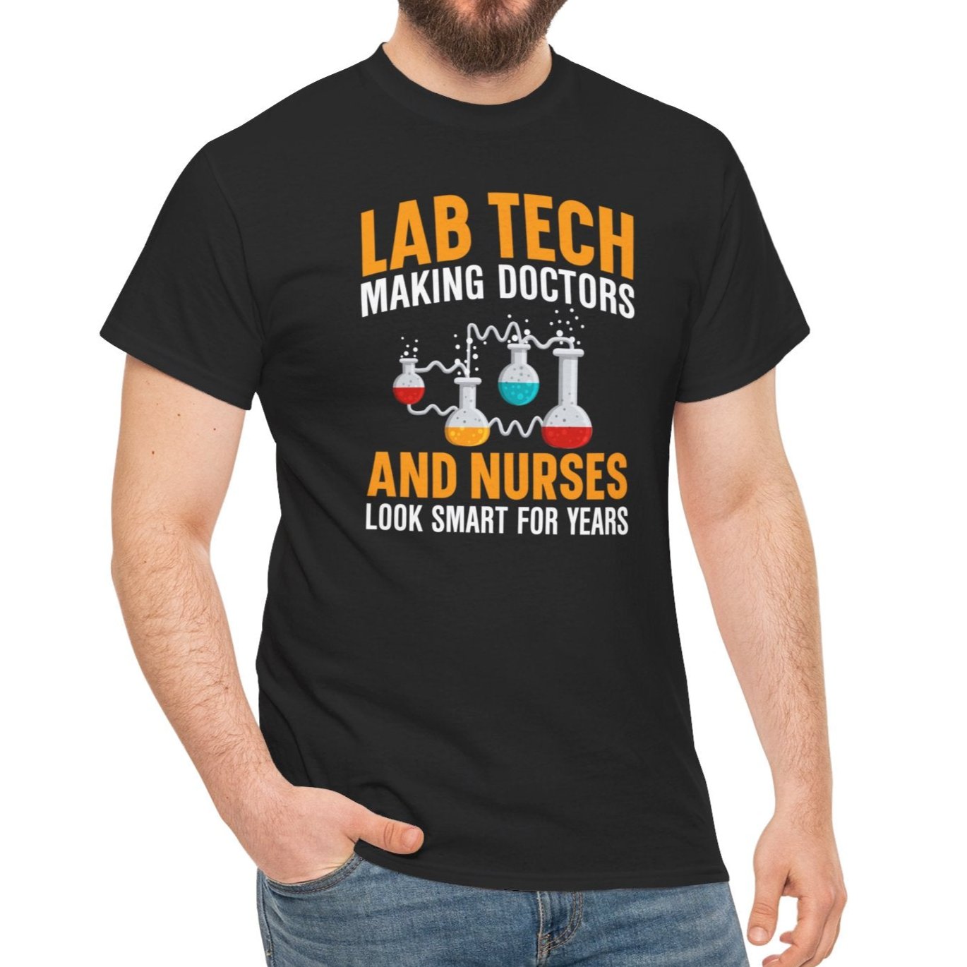 Lab Techs Make Doctors |  Tee - Kim’s Signature Beauty & Accessories    (Store description)